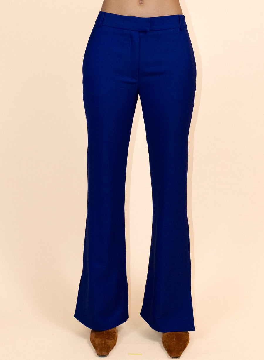 The Livs Tailored Pants In Cobalt