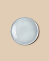 light grey large dinner handmade dishwasher safe ceramic plate