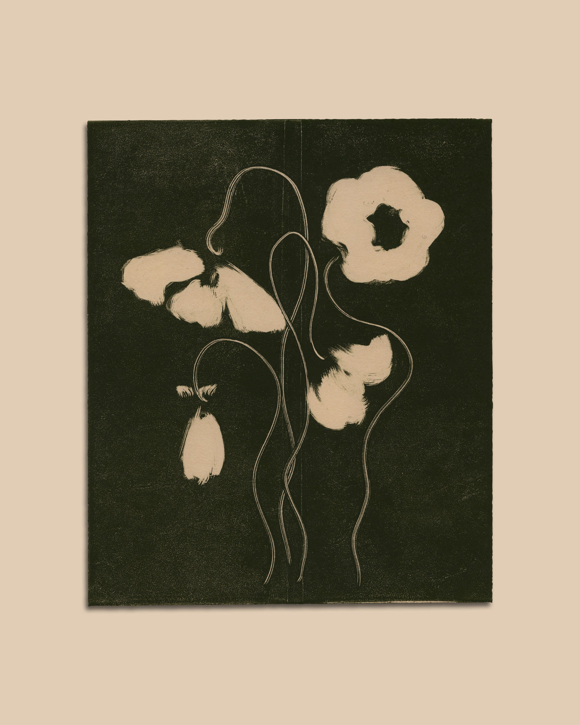 MF -  Bloom in dark reddish brown