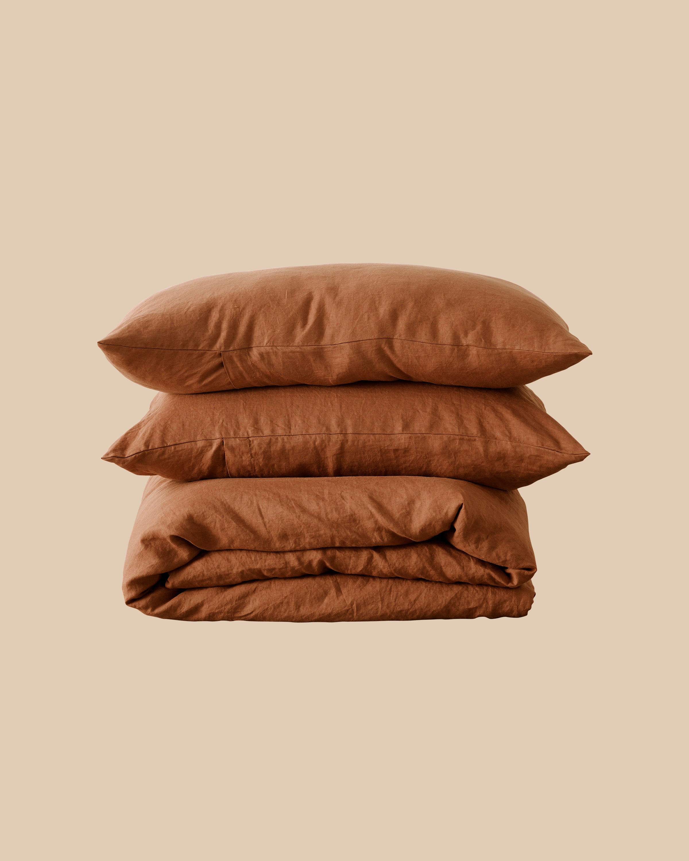 Linen Cushions  Pre Washed for Softness- CULTIVER- USA