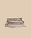 pre-washed natural light brown linen sheets + pillowcases
