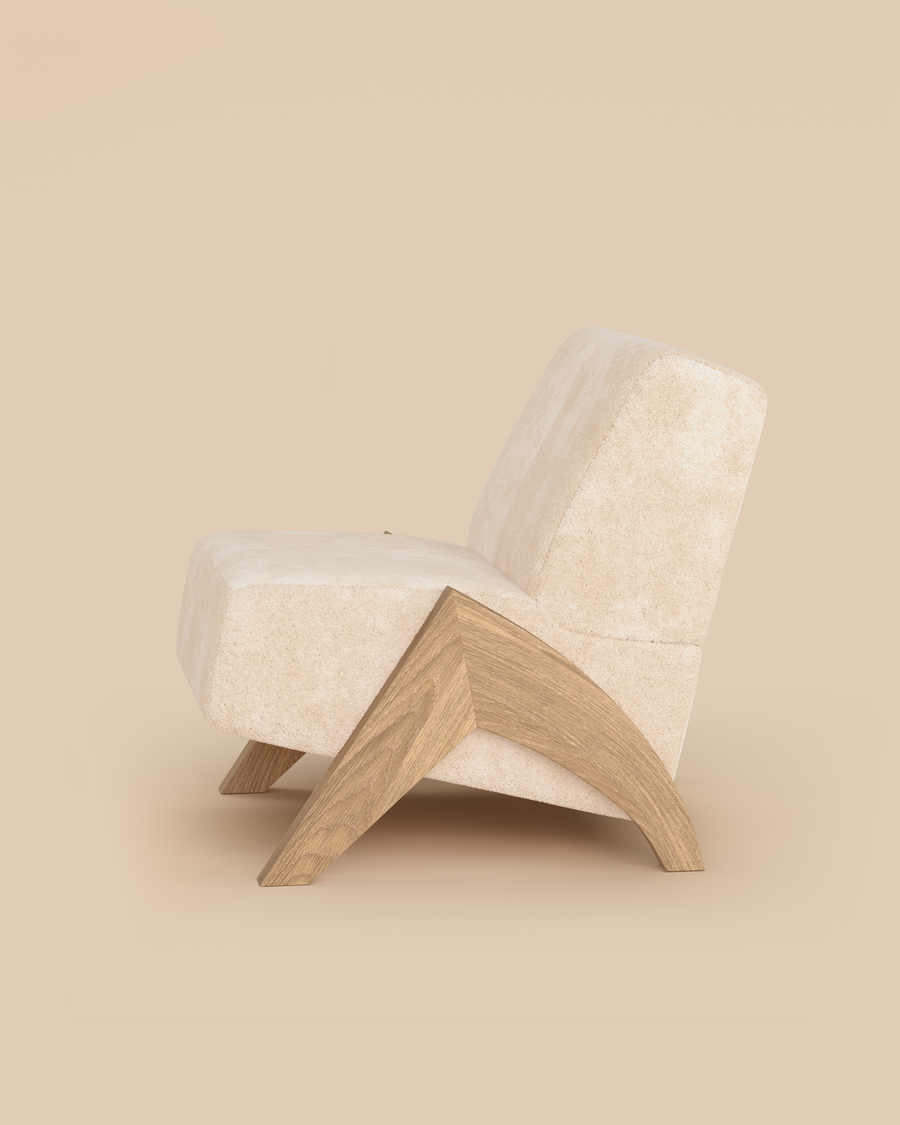 The Enzo Shearling Chair by Arjé