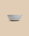handmade light grey glazed dishwasher safe ceramic serving bowl