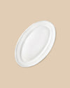 Bevagna Oval Ceramic Shallow Serving Platter