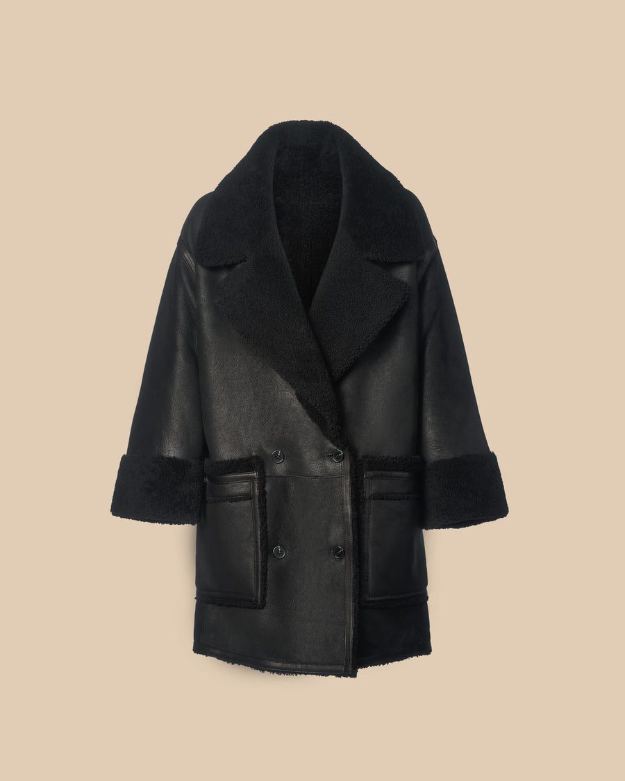 ARJÉ The Cyrus Reversible Shearling Jacket