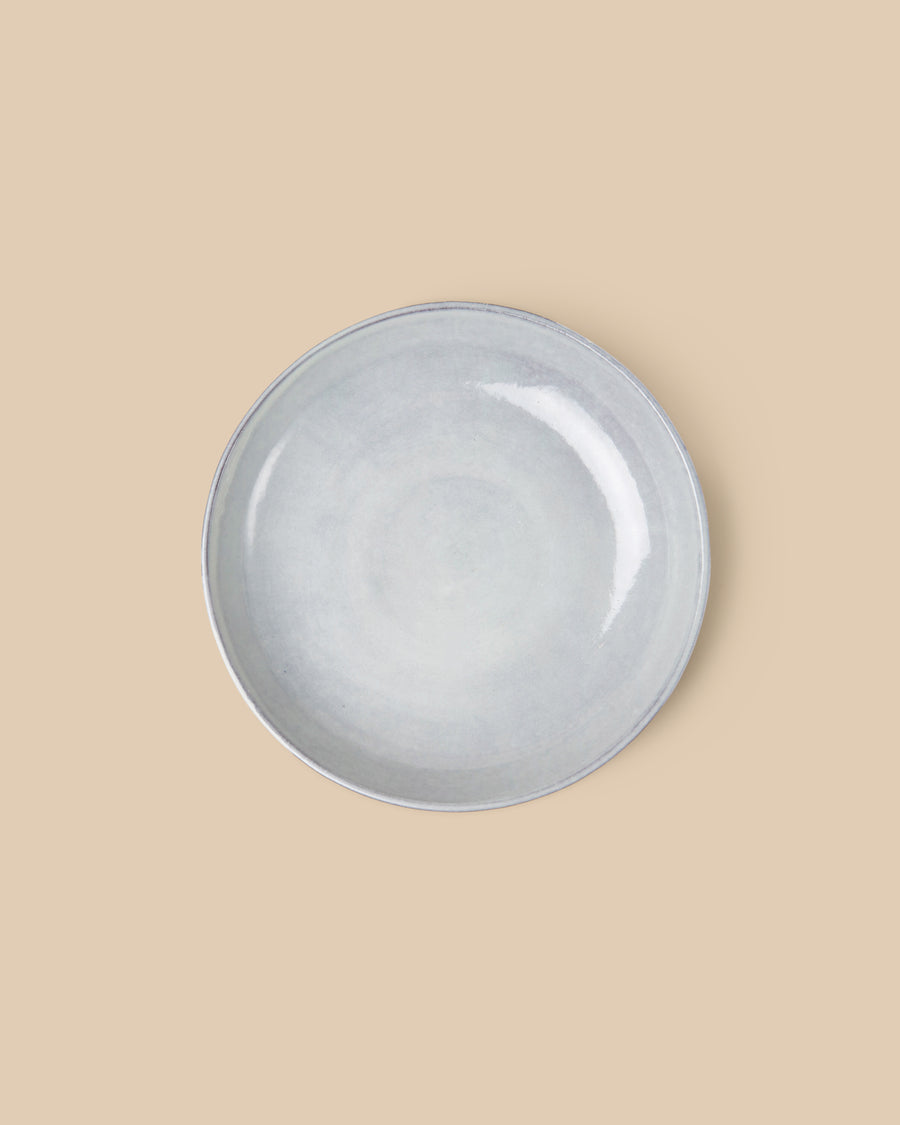 handmade artisan light grey dishwasher safe ceramic bowl 