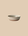 beige elegant handmade textured clay body dishwasher-safe pasta bowl