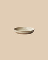 beige elegant handmade textured clay body dishwasher-safe deep plate