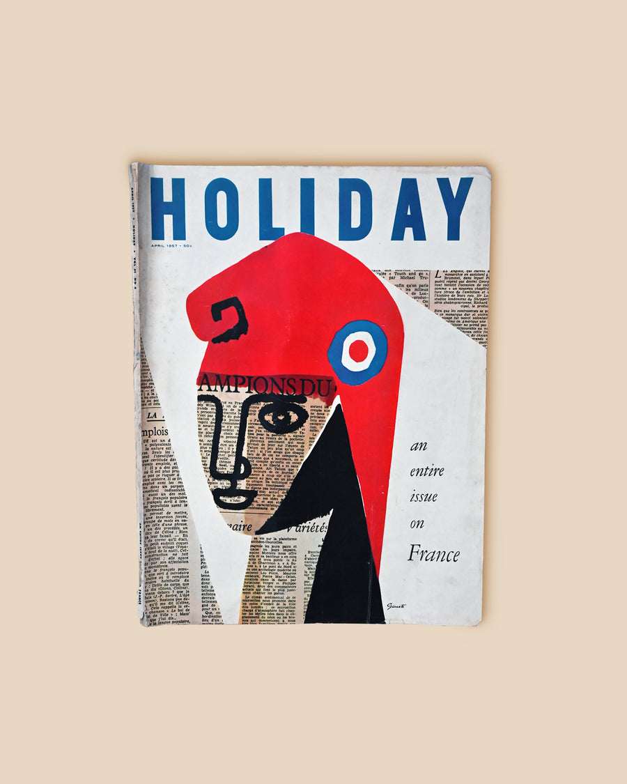 Vintage Holiday Magazine France April 1957