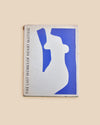 rare vintage copy of The Last Works of Henri Matisse book by MOMA, NYC with blue and white cover