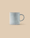 handcrafted glazed light grey dishwasher safe artisan stoneware mug